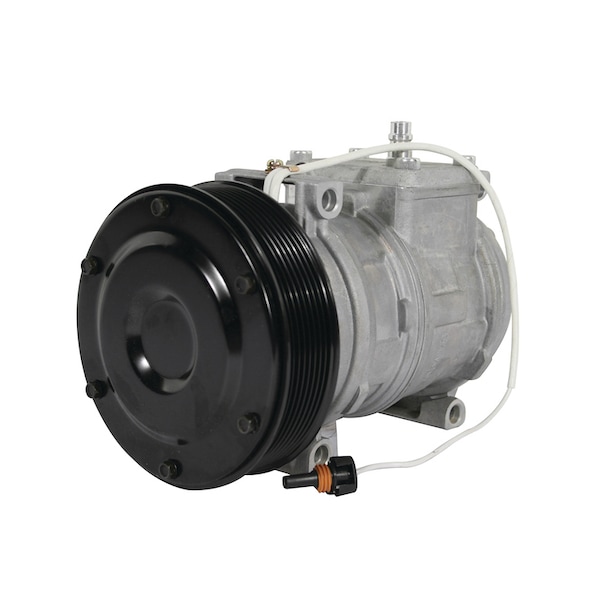 Compressor, New, Denso Style w/ Clutch 10" x8" x8"